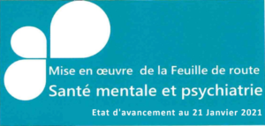 Lire la suite à propos de l’article 22-01-2021 : Feuille de route de la santé mentale et de la psychiatrie : état d’avancement au 21 janvier 2021