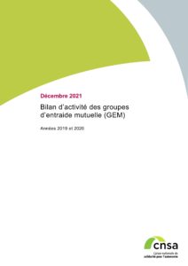 Read more about the article La CNSA publie son bilan 2019 et 2020 sur les Groupes d’Entraide Mutuelle (GEM)