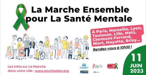 Marche marquante pour la santé mentale : Ensemble contre la stigmatisation !