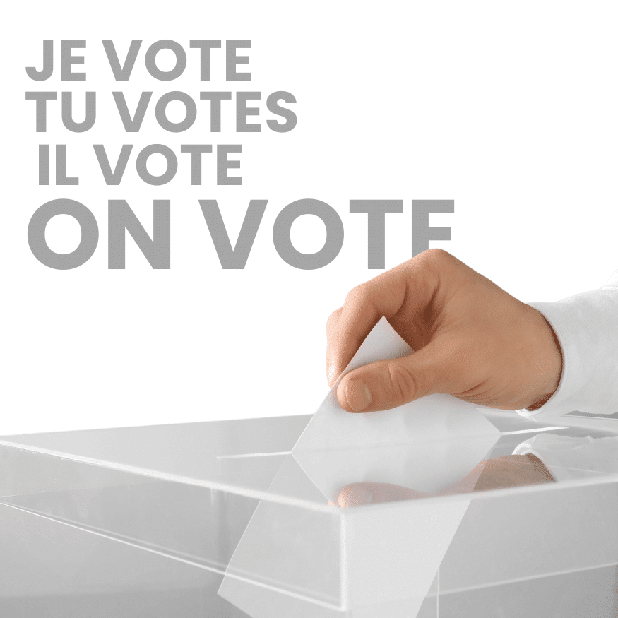 Mobilisons-nous. Allons voter. 🗳️
